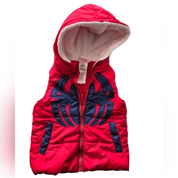Marvel Other - Marvel Red Spiderman Vest Size 2t